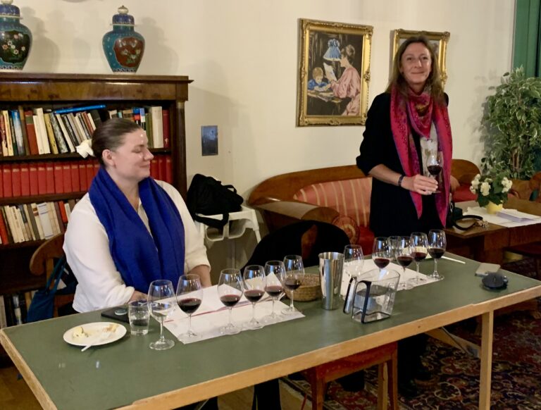 Domaine Charles Joguet och Anne-Charlotte Genet besöker SVS med sina Chinon-viner, 13 mars 2024