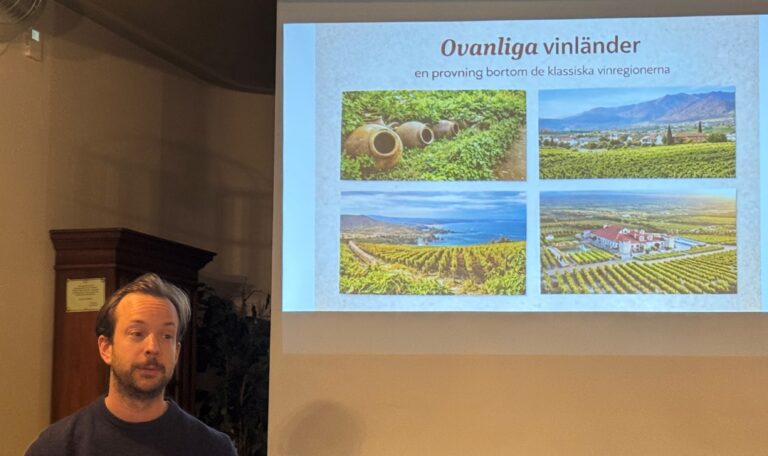 Vin med udda ursprung 11 mars 2026